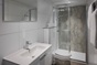 Das Badezimmer des Ferienhauses fr 4 Personen in Nieuwvliet Bad