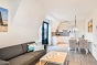Wohnzimmer Ferienwohnung für 4 Personen, Dishoek, Zeeland