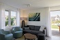 Wohnzimmer des Ferienhauses für 4 Personen in Nieuwvliet Bad und Zeeland