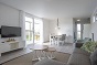 Das Wohnzimmer des Ferienhauses fr 4 Personen in Nieuwvliet Bad
