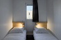 Das Schlafzimmer des Ferienhauses fr 6 Personen in Nieuwvliet Bad