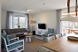 Wohnzimmer des Ferienhauses für 8 Personen in Nieuwvliet Bad und Zeeland