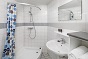 Badezimmer des Ferienhauses fr 4 Personen in Domburg