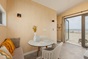Das Wohnzimmer des Strandhauses fr 4 Personen in Zandvoort und Holland