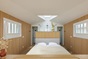 Das Schlafzimmer des Strandhauses fr 2 Personen in Zandvoort und Holland